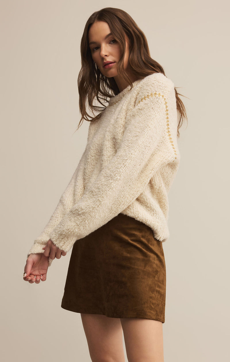 Romnie Whipstitch Sweater
