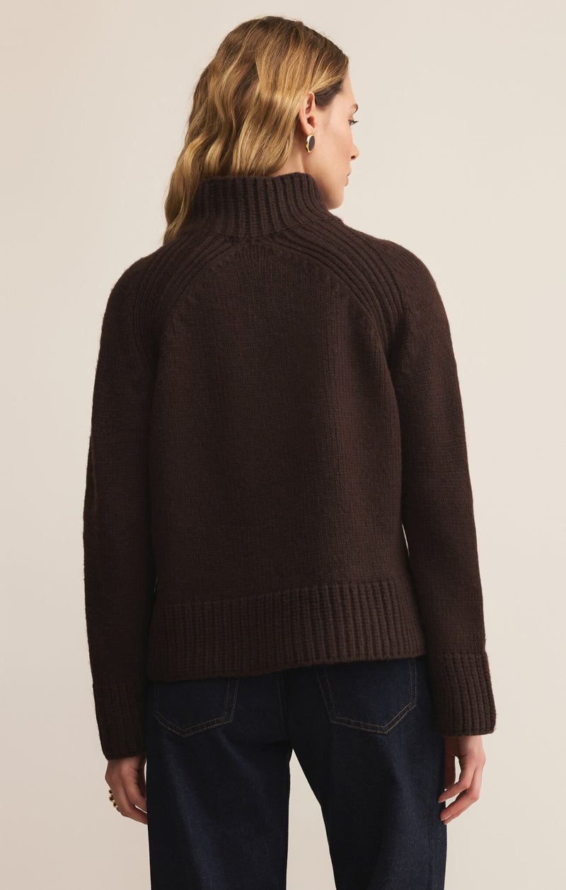 Emerge Mock Neck Sweater