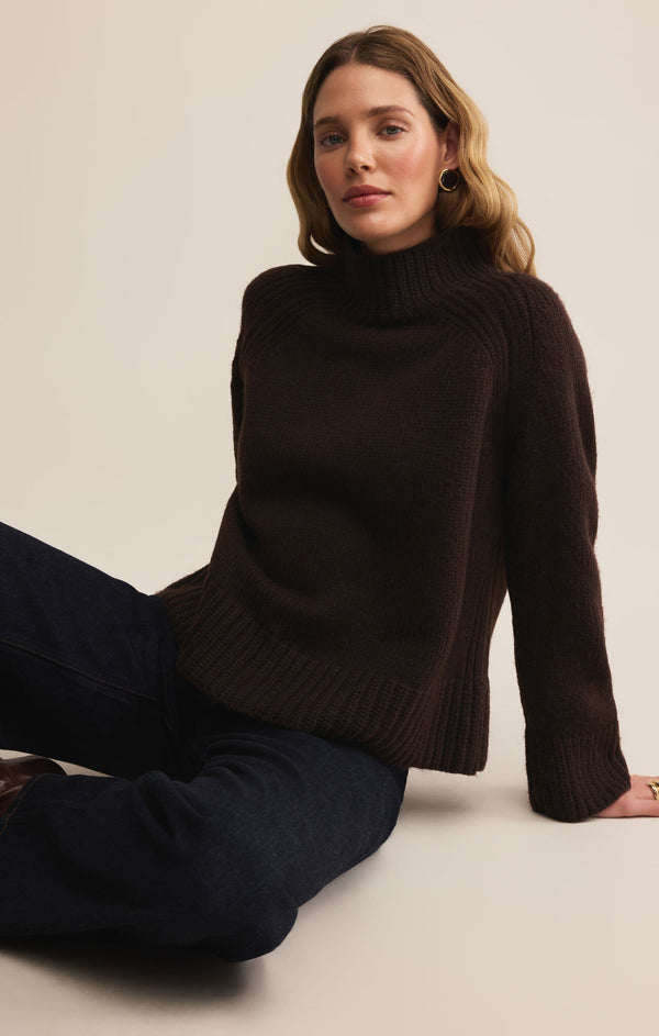 Emerge Mock Neck Sweater