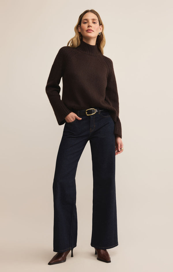 Emerge Mock Neck Sweater