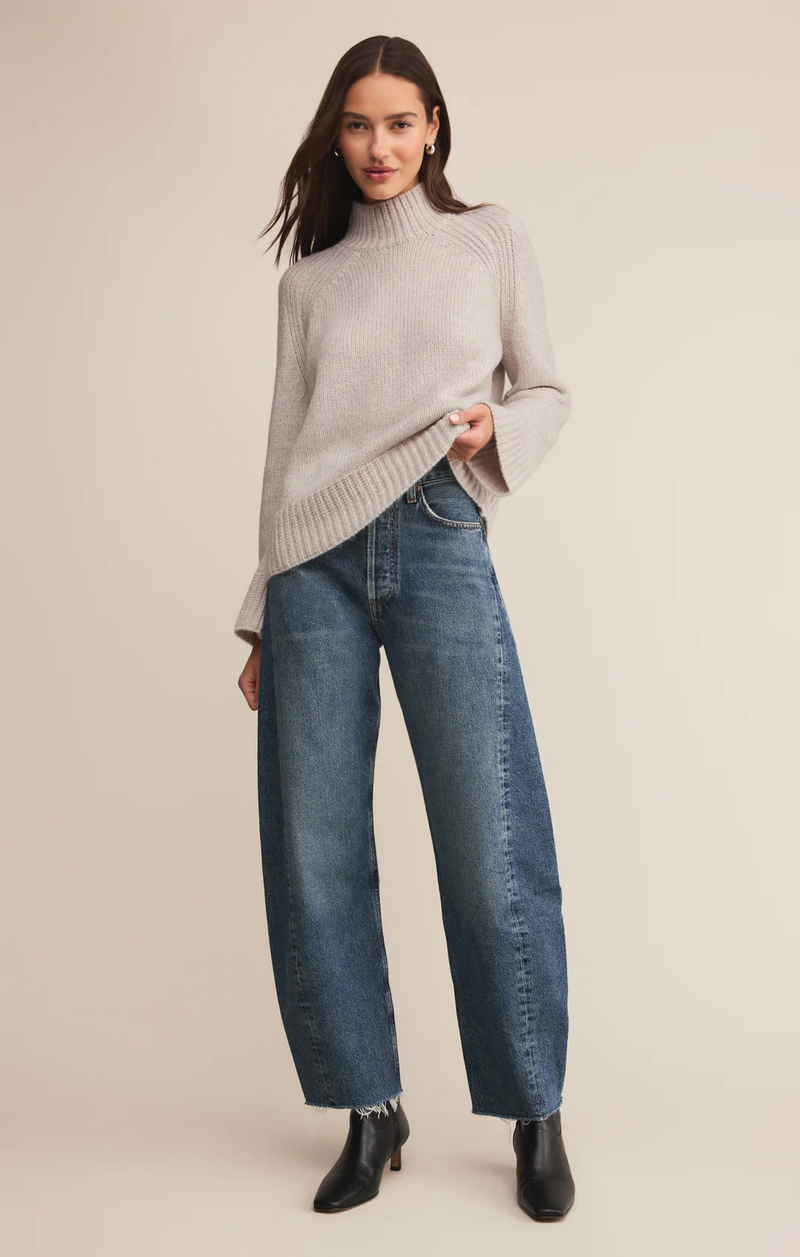 Emerge Mock Neck Sweater