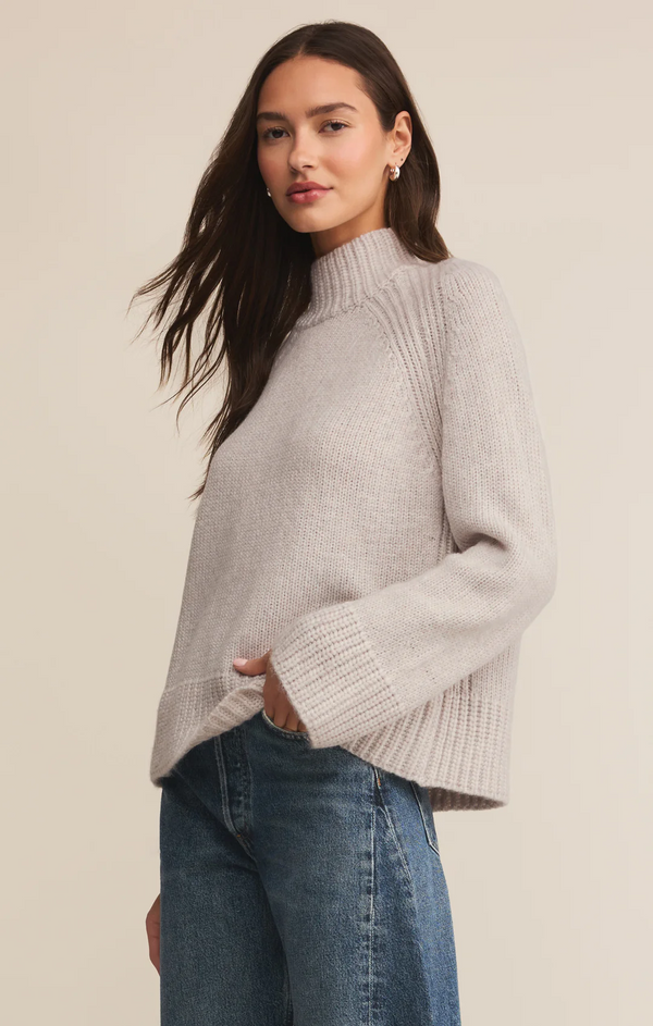 Emerge Mock Neck Sweater