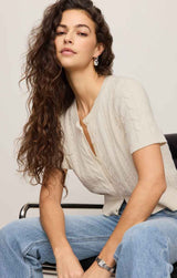 Cera Short Sleeved Cardigan