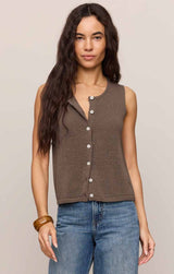 Syd Linen Knit Tank Vest