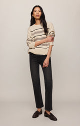 Cirrus Stripe Sweater
