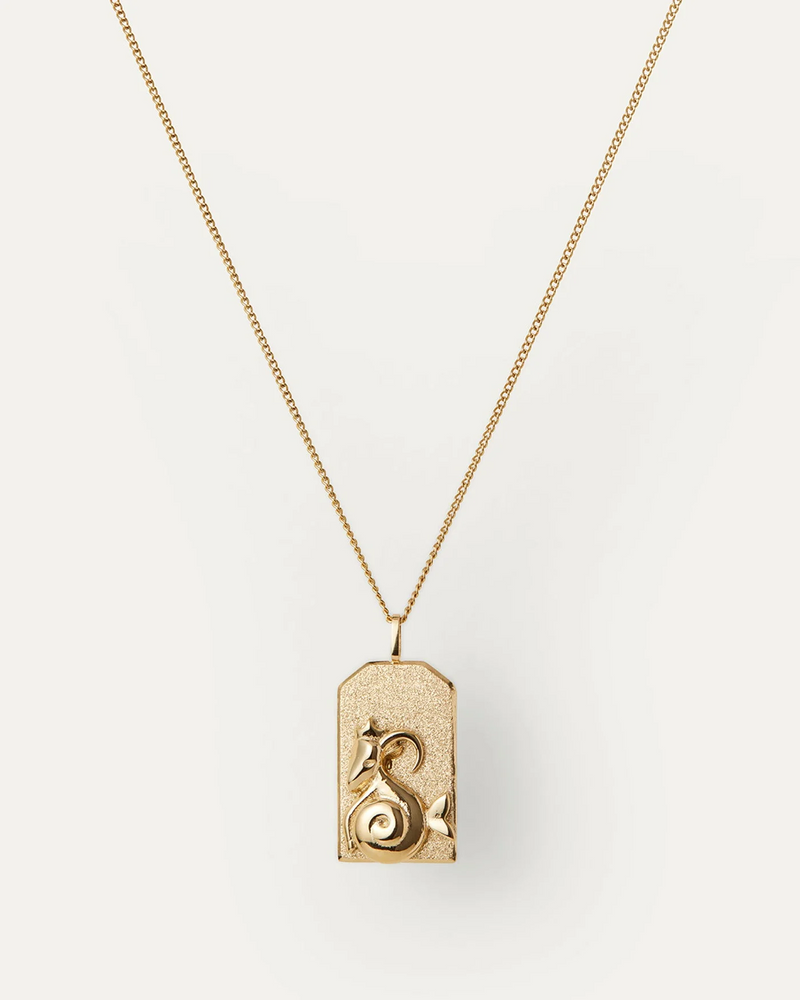 The Capricorn Zodiac Pendant Necklace
