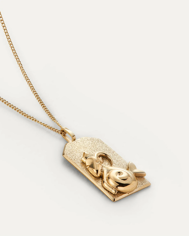 The Capricorn Zodiac Pendant Necklace