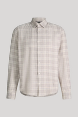 Miles Light Grey Checked Shirt