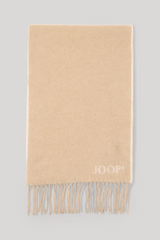 Larsen Light Beige Wool Scarf