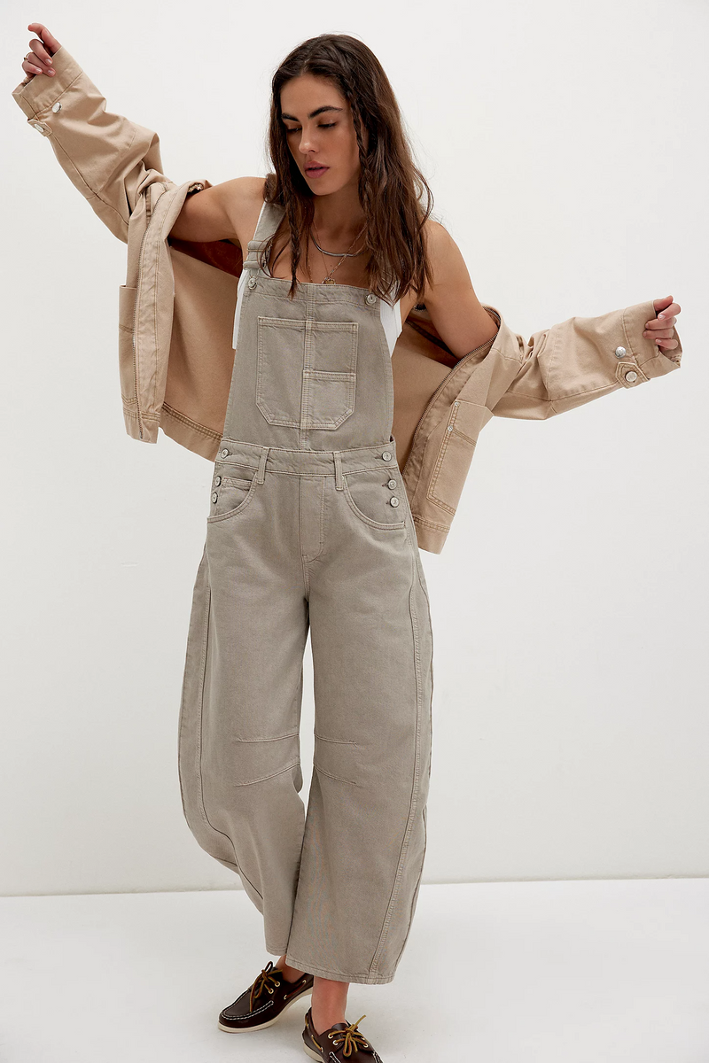 Good Luck Barrel Overalls