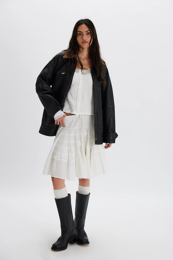 So Many Layers Midi Skirt