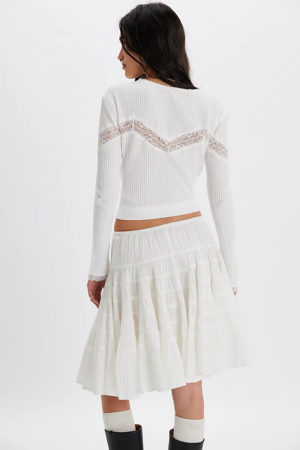 So Many Layers Midi Skirt