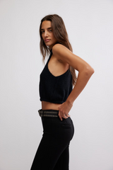 Warm Fluff Crop Vest