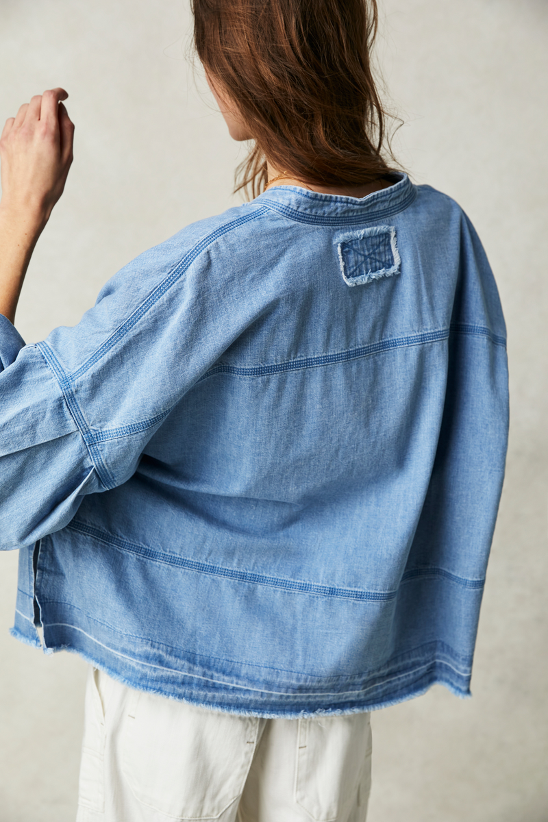 Jude Denim Pullover