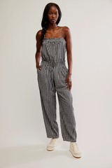 Retro Heatwave Gingham Jumpsuit