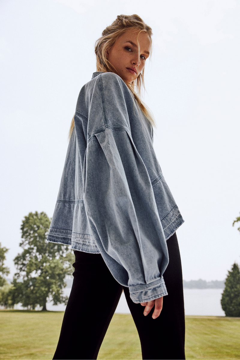 Jude Denim Pullover