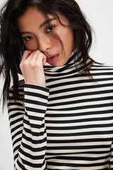 Good Good Stripe Turtleneck