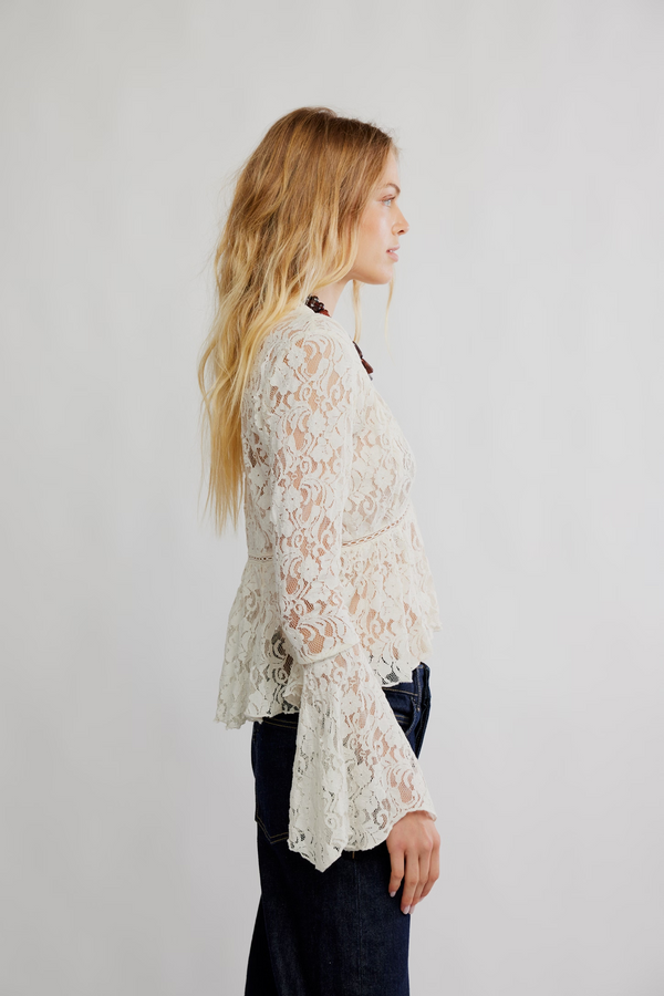 Whispering Love Lace Top