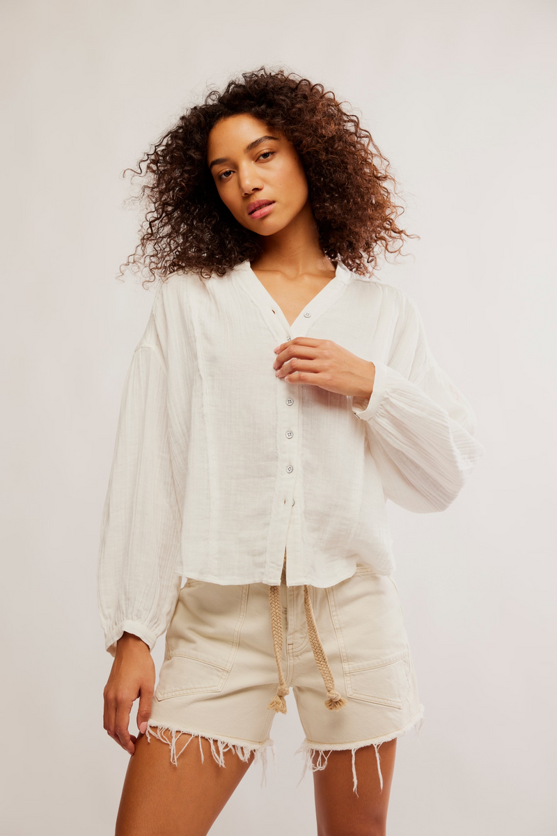 Valley Double Cloth Button-down