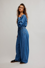 Clara Denim Jumpsuit