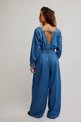 Clara Denim Jumpsuit