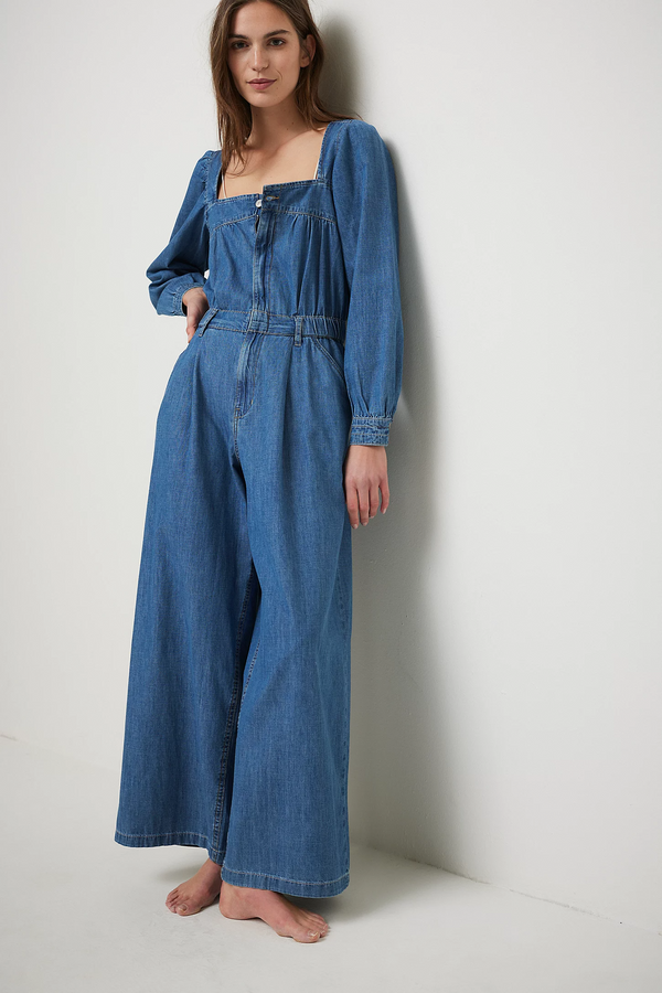 Clara Denim Jumpsuit