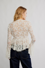 Whispering Love Lace Top