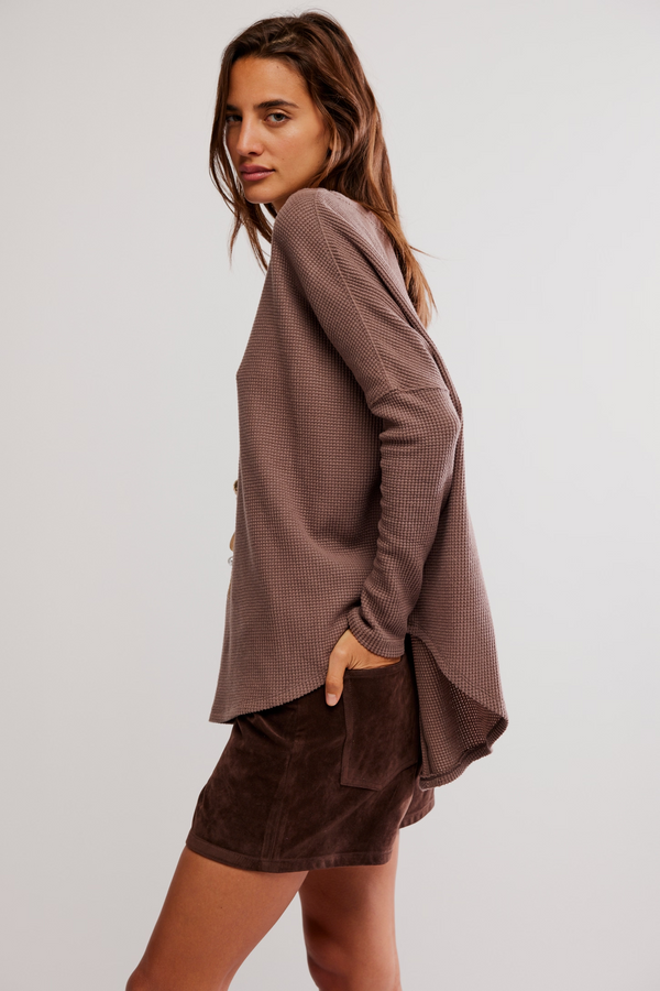 Latte Blues Thermal Solid
