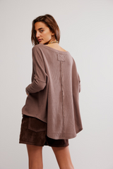 Latte Blues Thermal Solid