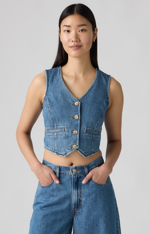 Amore Denim Vest