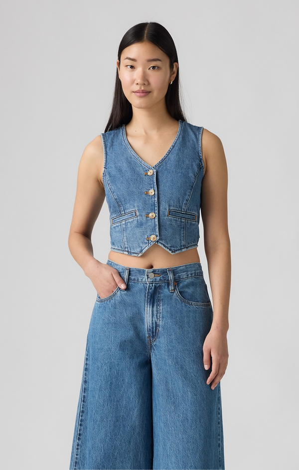 Amore Denim Vest