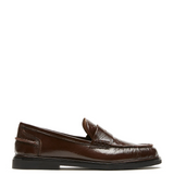 Magnet Crushed Leather Loafer