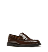 Magnet Crushed Leather Loafer