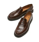 Magnet Crushed Leather Loafer