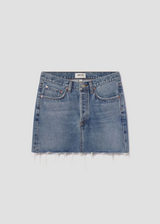 V-Waist Mini Skirt