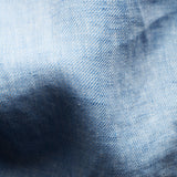 Blue Linen Twill Shirt