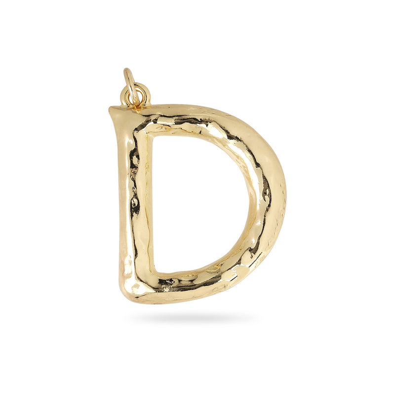 Charm Pendant, Big Letter D