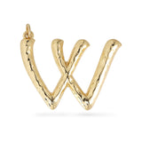 Charm Pendant, Big Letter W