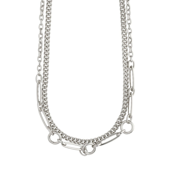 Silver Sensitivity Necklace Set