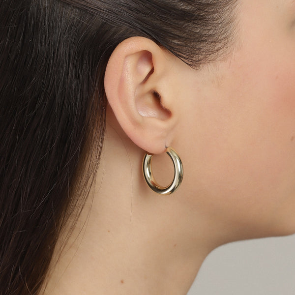 Maddie Chunky Hoop Earring