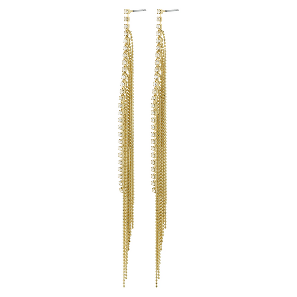 Ane Crystal Waterfall Earrings