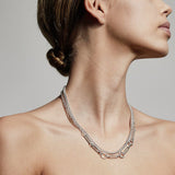 Silver Sensitivity Necklace Set
