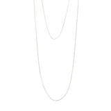 HANNA SCHÖNBERG x PILGRIM recycled necklace silver-plated