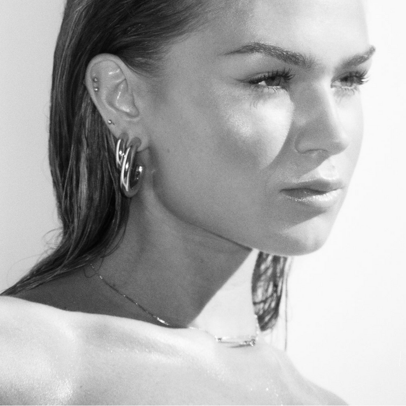 HANNA RECYCLED PAPERCLIP NECKLACE