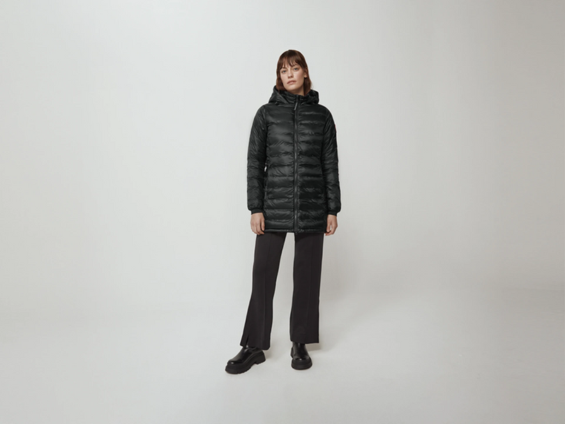 Ladies Camp Hooded Down Jacket Klozet Clothing Boutique