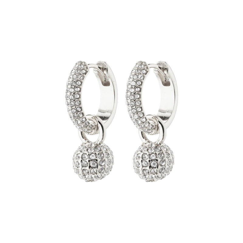 EDTLI Crystal Hoop Earring