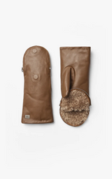 Betrice Leather Mittens