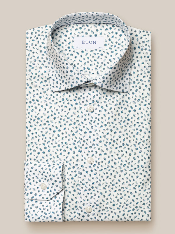 Umbrella Print Poplin Shirt