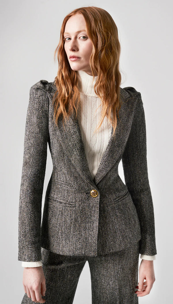 Box Pleated Blazer
