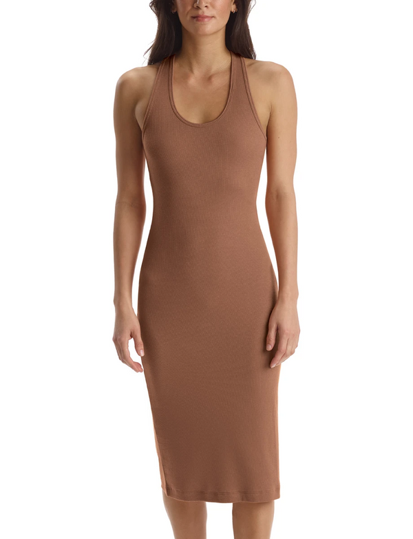 Luxury Rib Racerback Dress